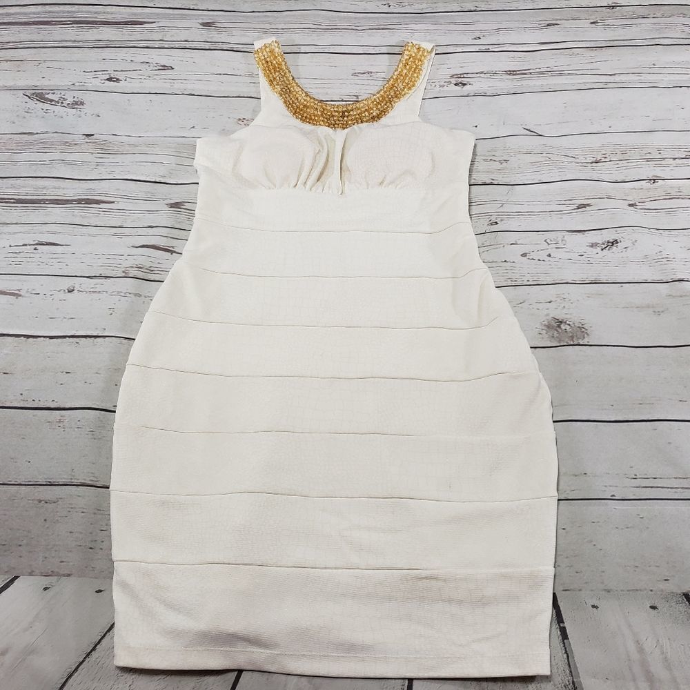 Jackie Jon New York Dress Size 12 Alligator Print